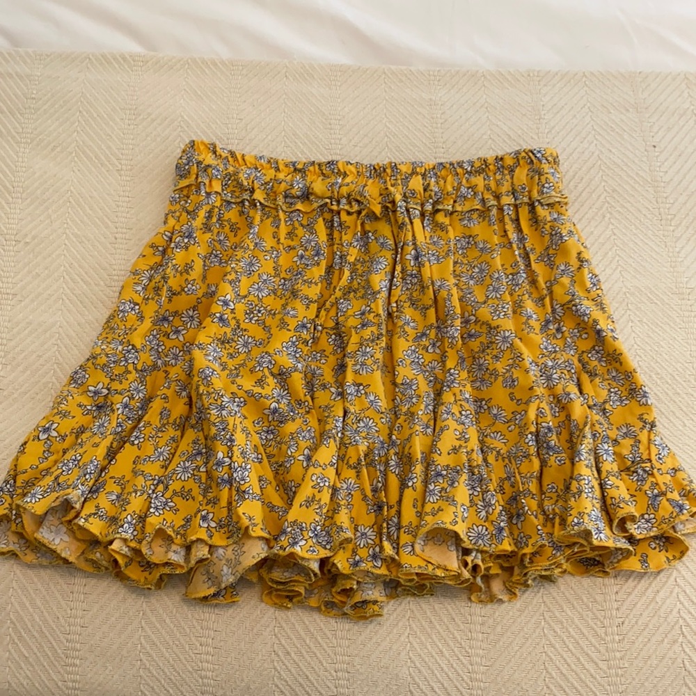 Forever 21 floral skirt